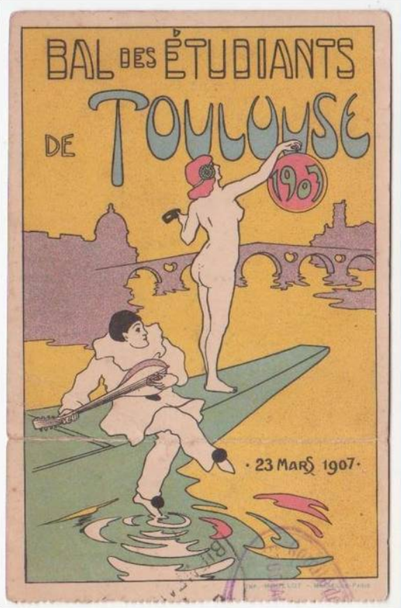 1907 Toulouse - Bal des étudiants