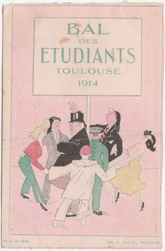 1914 Toulouse - Bal des étudiants
